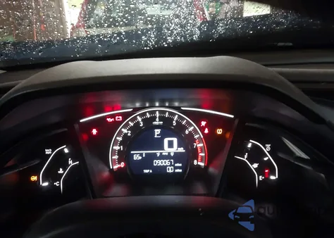 2018 Honda Civic Lx из США, поврежденный, VIN 2HGFC2F50JH590800